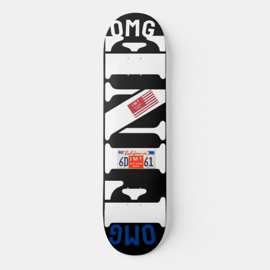 OMG OKÉÉÉ! 8 1/4" Skateboarddek Persoonlijk Skateboard (Voorkant)