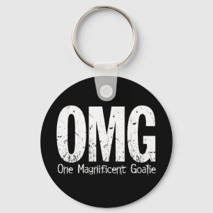 OMG: One Magnificent Goalie (Hockey) Sleutelhanger