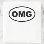 OMG OVALE STICKER (Tas)