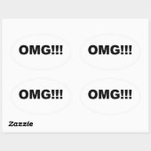 OMG!! OVALE STICKER (Vel)