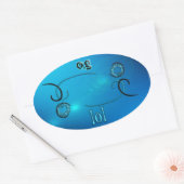 OMG! OVALE STICKER (Envelop)