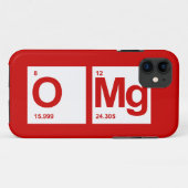 OMg PERIODIC Case-Mate iPhone Case (Achterkant (horizontaal))