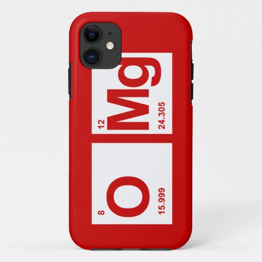 OMg PERIODIEK Case-Mate iPhone Case (Achterkant)