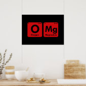 OMG Periodieke Tabel Poster (Keuken)