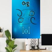 OMG! POSTER (Thuiskantoor)