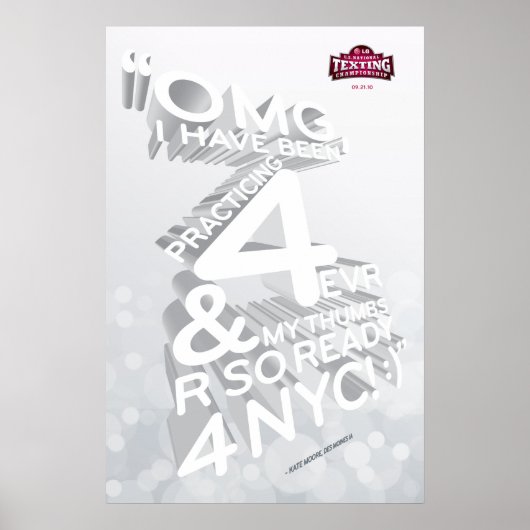 "OMG..." Poster (Voorkant)