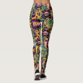 OMG Pow Pop Art Leggings - Cool (Achterkant)