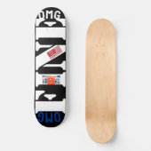 OMG PRIMA! 21 cm Skateboard Deck (Voorkant)