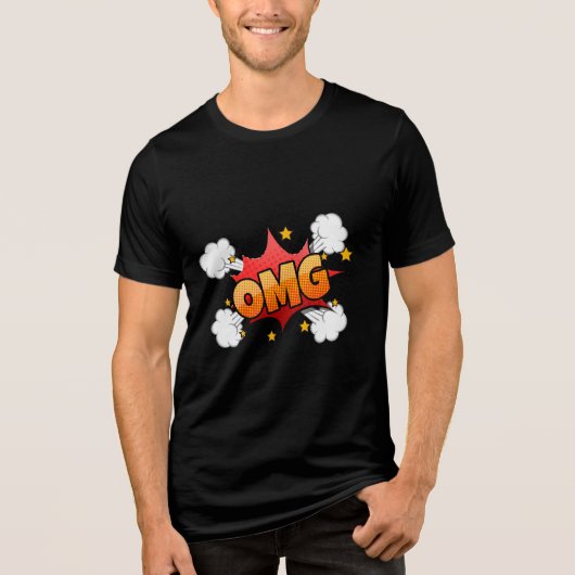 OMG puff t-shirt (Voorkant)