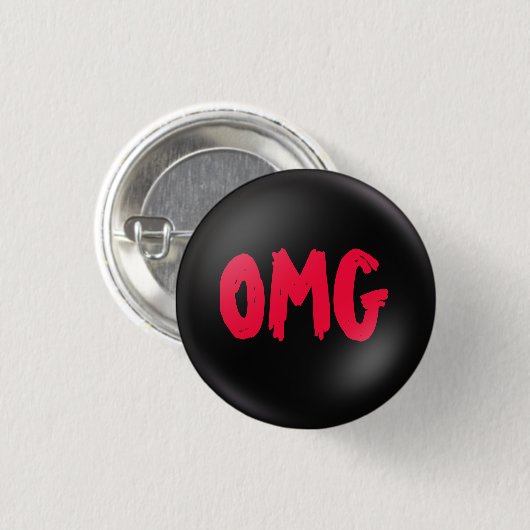 OMG RONDE BUTTON 3,2 CM (Voorkant /achterkant)