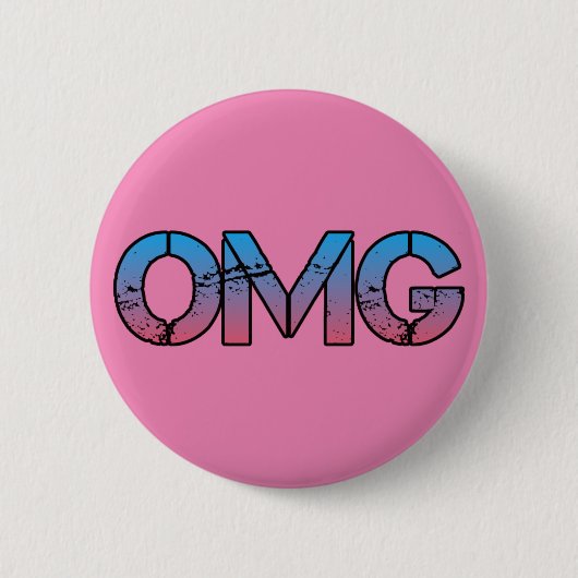 OMG RONDE BUTTON 5,7 CM (Voorkant)