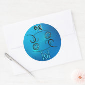 OMG! RONDE STICKER (Envelop)