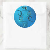 OMG! RONDE STICKER (Tas)