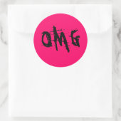 OMG RONDE STICKER (Tas)