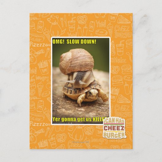 OMG! Rustig aan! Briefkaart (Voorkant)