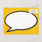 OMG Save the Date Fun Retro Comic Book Pop Art Aankondigingskaart (Achterkant)