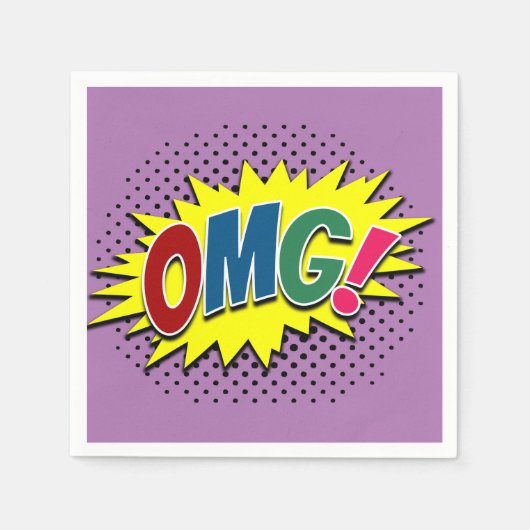 OMG! SERVETTEN (Voorkant)