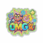 OMG STICKER (Voorkant)