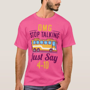 OMG STOP DIE ALLEEN ZEG 104 1 T-SHIRT