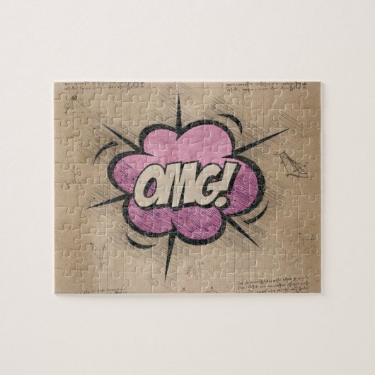 OMG! stripboek Steampunk Pop Legpuzzel (Horizontaal)