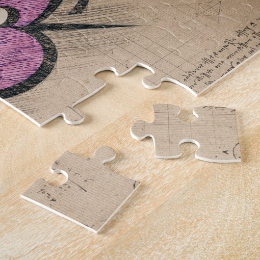 OMG!  stripboek Steampunk Pop Legpuzzel (Zijkant)