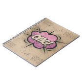 OMG! stripboek Steampunk Pop Notitieboek (Linkerzijde)