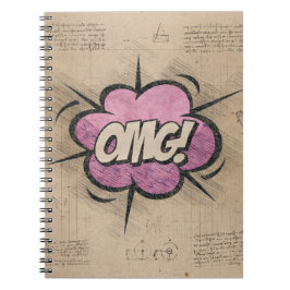 OMG! stripboek Steampunk Pop Notitieboek