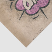 OMG! stripboek Steampunk Pop Tissuepapier (Detail)