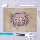 OMG! stripboek Steampunk Pop Tissuepapier (Craft)