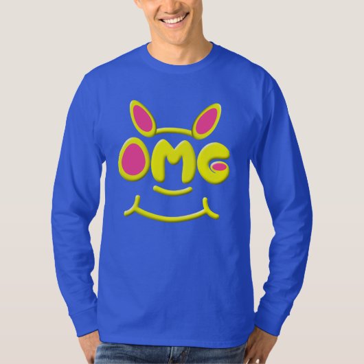OMG T-shirt met lange mouwen (Voorkant)