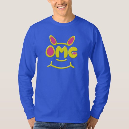 OMG T-shirt met lange mouwen (Voorkant)