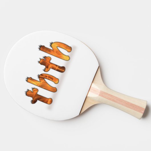 OMG! TAFELTENNISBATJE (Zijkant)