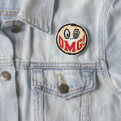 OMG Text Head Ronde Button 5,7 Cm (In situ)