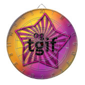 OMG! tgif Dartbord (Voorkant)