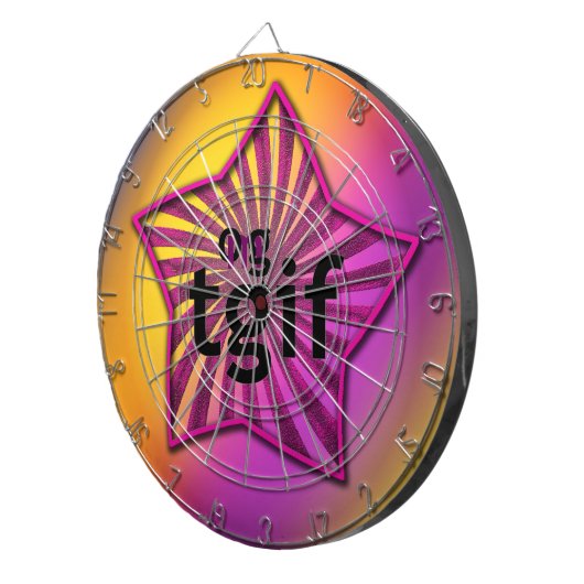 OMG! tgif Dartbord (Voorkant Rechts)