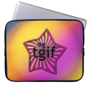 OMG! tgif Laptop Sleeve