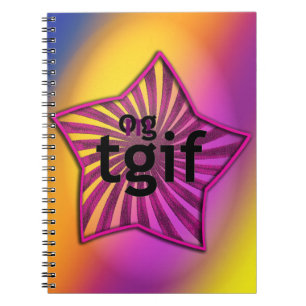 OMG! tgif Notitieboek