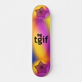 OMG! tgif Persoonlijk Skateboard