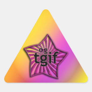 OMG! tgif Sticker