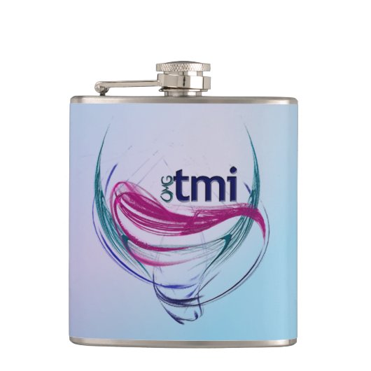 OMG! tmi Heupfles (Voorkant)