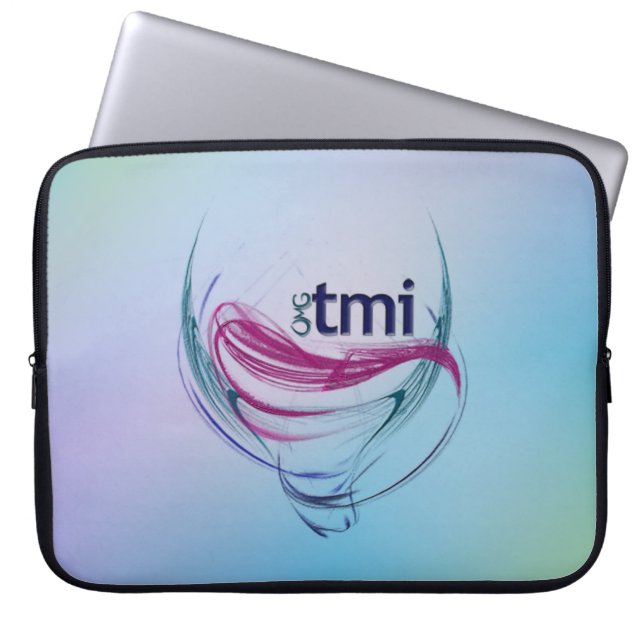 OMG! tmi Laptop Sleeve (Voorkant)