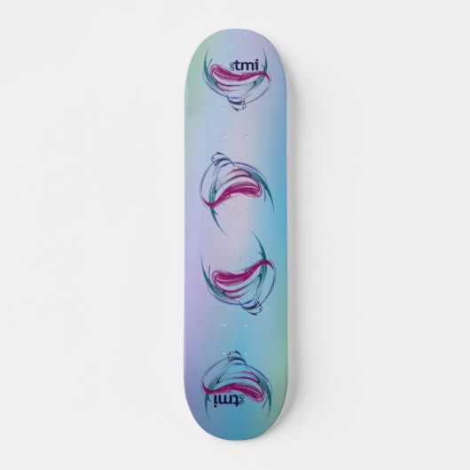 OMG! tmi Skateboard (Voorkant)