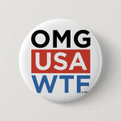 OMG USA WTF RONDE BUTTON 5,7 CM (Voorkant)