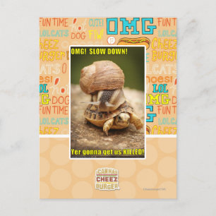 OMG! Ver*tragen! Briefkaart