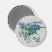 OMG! w/e Magneet (Voorkant / Achterkant)