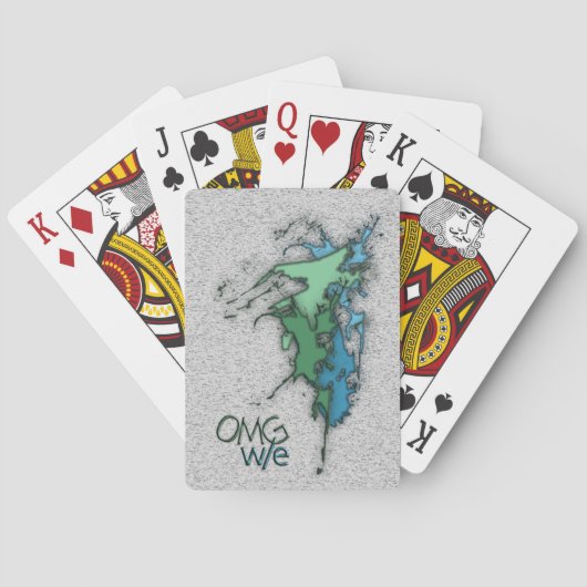 OMG! w/e Pokerkaarten (Achterkant)