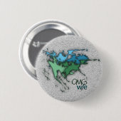 OMG! w/e Ronde Button 5,7 Cm (Voorkant /achterkant)