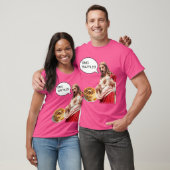 OMG Wafels Jezus Christus Ontbijt Grappige Meme Sh T-shirt (Unisex)