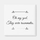 Omg waren het Roommates magnet (Voorkant)