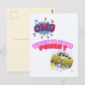 OMG, Wat is je kracht? Briefkaart (Voorkant / Achterkant)